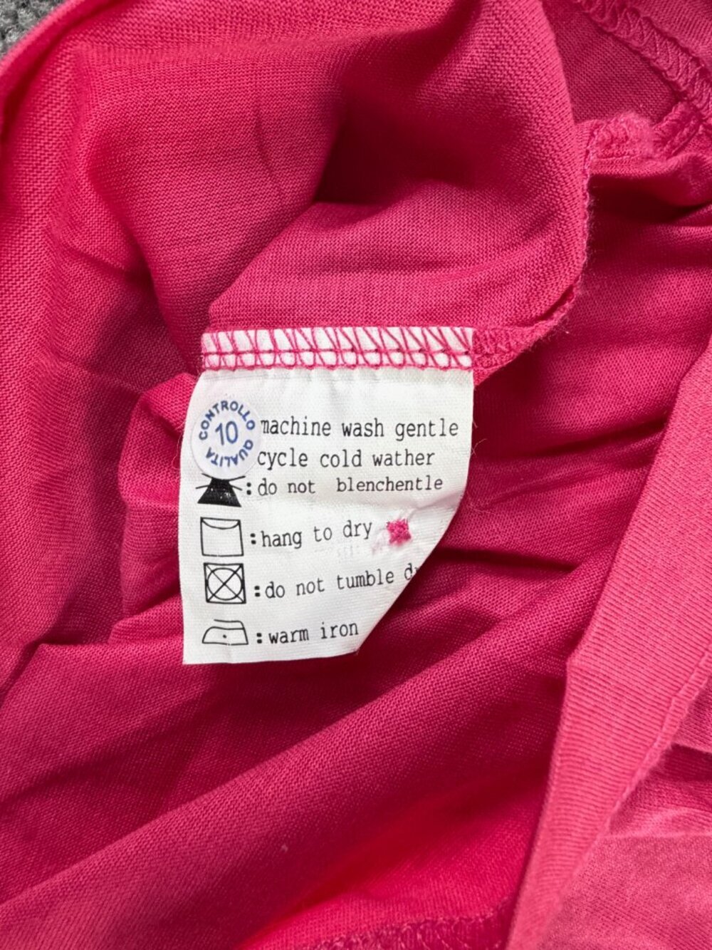 Bobby Jones Collection Westhill Solid Mercerized Cotton Polo Pink Fuschia Sz. L - Picture 7 of 8